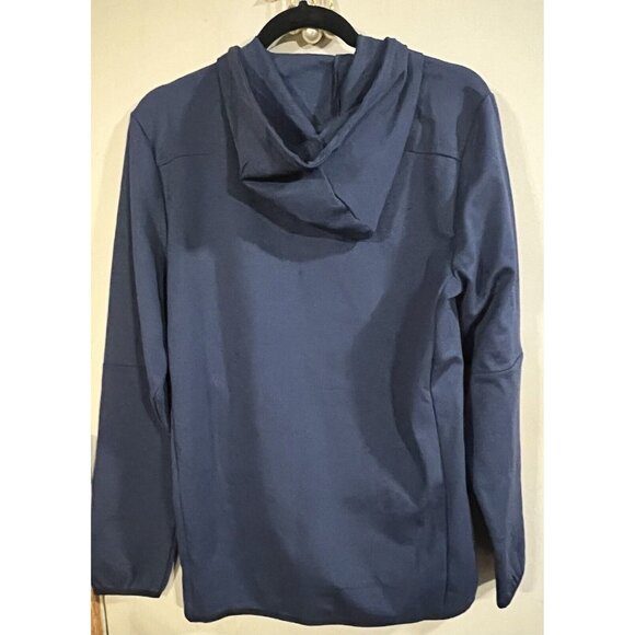 New North End Mens Navy Blue Pullover LARGE Coolcore - Picture 2 of 3